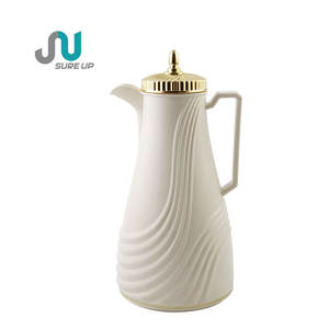 Nouveau design du fabricant 1L gobelet en acier inoxydable en plastique corps extérieur verre intérieur isolé pichet <span class=keywords><strong>d</strong></span>'<span class=keywords><strong>eau</strong></span> sous vide pour cafetière - Product Image 2