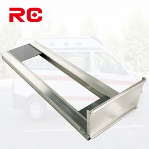 Base de brancard d'ambulance légère, résistante à la corrosion et facile à nettoyer, montage rapide au sol - Product Image 2