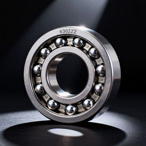 送料無料 15*42*13 ミリメートルアングルグラインダー低ノイズ単列 6302ZZ 深溝玉軸受 - Product Image 2