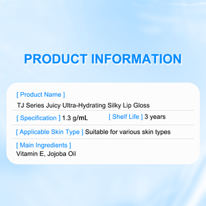 <span class=keywords><strong>Brillo</strong></span> <span class=keywords><strong>Labial</strong></span> Sedoso Ultra-Hidratante Mineral Juicy al por Mayor con Acabado <span class=keywords><strong>Efecto</strong></span> Cristal, <span class=keywords><strong>Efecto</strong></span> Voluminizador y Alta Pigmentación para un Look Moderno - Product Image 6