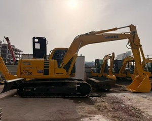 Excavatrice sur chenilles Komatsu PC120 d'occasion à faible taux de défaillance et entretien facile pour les petits travaux de terrassement et de construction - Product Image 4