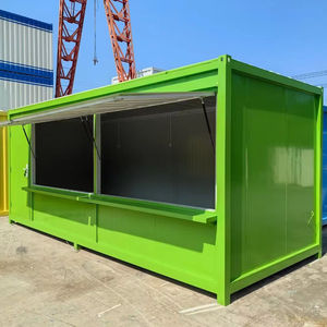 DYCE1 Casa Container in Acciaio Leggero Stile Contemporaneo, Porta di Sicurezza in Acciaio, Dimensioni Personalizzabili, <span class=keywords><strong>Negozio</strong></span> Mobile Boxato, Casa Prefabbricata di Alta Qualità - Product Image 2
