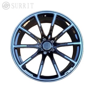 Nuevas Llantas de Aleación Forjadas SURRIT de 21 y 22 Pulgadas para Mercedes G63 G500 G350 G65, Resistentes, Todoterreno, Compatibles con SUV Clase G AMG, Plateadas - Product Image 4