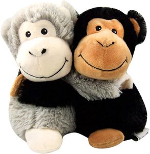 Dễ Thương Thiết Kế Hoa Oải Hương Thơm Ôm Ấm Áp Microwavable Khỉ Comforter Thú Nhồi Bông Sưởi Ấm Đồ Chơi Sang Trọng - Product Image 1