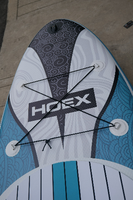 Planche de SUP gonflable Fly Eagle 11' unisexe en PVC, portable et légère (12,5 kg), pour le paddle surf et le paddleboarding en mer, avec accessoires inclus.