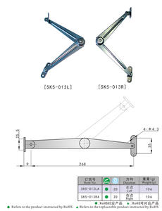Poignées <span class=keywords><strong>de</strong></span> porte et <span class=keywords><strong>de</strong></span> fenêtre <span class=keywords><strong>de</strong></span> vente chaudes <span class=keywords><strong>de</strong></span> séjour <span class=keywords><strong>de</strong></span> frottement d'ouverture parallèle résistante <span class=keywords><strong>de</strong></span> SK5-013 pour la fenêtre <span class=keywords><strong>de</strong></span> mur <span class=keywords><strong>rideau</strong></span> - Product Image 6
