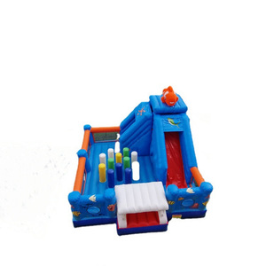 Large <strong>Pool</strong> Inflatables Water Inflatable <strong>Swimming</strong> with Inflatable <strong>Slide</strong> - Product Image 4