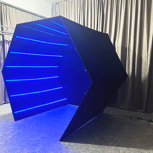 2025 công nghệ mới photo Booth sequin Backdrop thủy tinh trong suốt Photo Booth Inflatable tường - Product Image 1