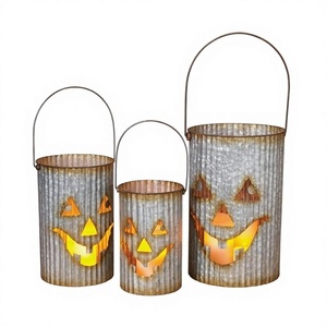 Porte-bougies votives en métal, design vintage, fantaisie, fournisseur Inde, pour fêtes de Noël, décoration extérieure, maison, jardin, fait main - Product Image 1