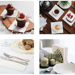 Bán Buôn Biểu Tượng Tùy Chỉnh In Trắng Gỗ Bột Giấy Khăn Ăn Mô Đảng Bữa Ăn Tối Bộ Đồ Ăn & Trang Trí - Product Image 4