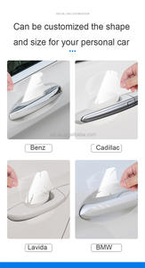 สติกเกอร์เตือนสะท้อนแสงสำหรับติดรถยนต์,<span class=keywords><strong>ฟิล์ม</strong></span>กันรอยกันรอยมี8ชิ้นใช้ได้กับรถทุกรุ่น - Product Image 6