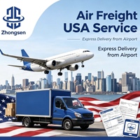 Transport aérien express aux États-Unis, vol direct et livraison express locale, services de transit de fret aérien à prix abordable