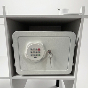 17e điện tử kỹ thuật số khóa tiền ngân hàng an ninh thép hộp chìa khóa cho văn phòng hoặc nhà an toàn thời gian tiền gửi với giá rẻ giá cao chất lượng - Product Image 2