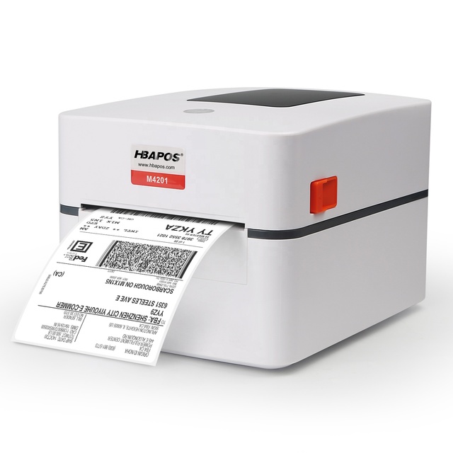 New Design Factory Supply 110mm Paper Width Thermal Label Printer 4inch Shipping Label Printer