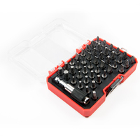 Set Kit Obeng Bit Quick Change 45 Buah CRV Slot ph Torx