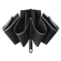 Parapluie pliant semi-automatique en fibre de verre robuste à 10 baleines, diamètre 105 cm, protection UV, personnalisable, cadeau promotionnel pour