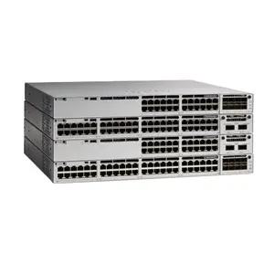 Tout nouveau commutateur Ethernet d'entreprise de commutateur Poe Ciscos 48 ports C9200-48p-e le commutateur réseau