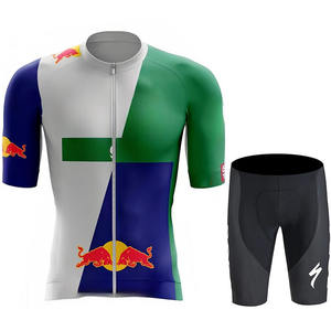 Veste de cyclisme d'été à manches courtes pour hommes et femmes Veste de cyclisme de route respirante à séchage rapide grande taille - Product Image 5