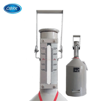 Réservoir de calibrage en acier inoxydable pour distributeur de carburant, bidon de mesure calibré 10L 20L