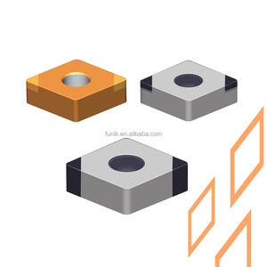 Funik CNGA 1204 CBN Chèn Tiện <span class=keywords><strong>CNC</strong></span> Chất Lượng Cao Để Gia Công Kim Loại - Product Image 4