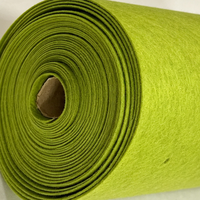 Tissu non tissé composite en polyester aiguilleté, feutre résistant à l'usure pour l'artisanat, vente directe usine, personnalisation disponible