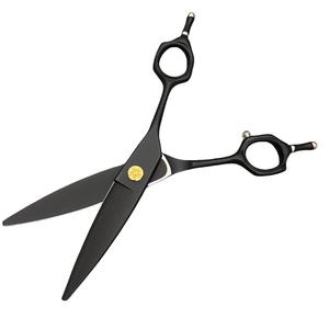 Ciseaux de coiffure professionnels, lame large de 6 pouces, acier inoxydable, outil de beauté pour droitiers, PP-6 - Product Image 3