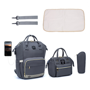 <span class=keywords><strong>LEQUEEN</strong></span>-ensemble de sacs <span class=keywords><strong>à</strong></span> couches 5 pièces pour maman, <span class=keywords><strong>sac</strong></span> <span class=keywords><strong>à</strong></span> dos de voyage étanche de haute qualité avec tapis <span class=keywords><strong>à</strong></span> <span class=keywords><strong>langer</strong></span>, nouvelle collection - Product Image 2