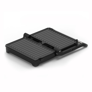 Machine à griller les steaks 110V 220V, surface de cuisson antiadhésive, appareil électrique à panini et sandwichs, gril plat pour le petit-déjeuner et les steaks - Product Image 2