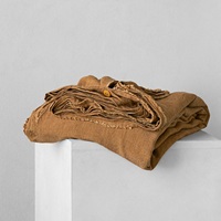 Parure de lit en lin écologique, douce et confortable, 3 pièces, 2 taies d'oreiller, vert, tailles Twin, Queen, King, 200TC, pour la maison et l'hôtel