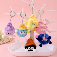 Porte-clés monstre au crochet fait main, adorable et très prisé, cadeau idéal pour enfants, décoration de sac à dos