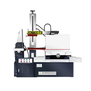 Máquina edm fio cortada de fio de alta precisão, 11.5 m/s dk7735 cnc edm de movimentação rápida com alta precisão