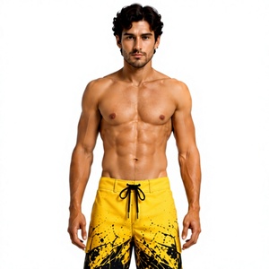 OEM Wholesale Custom New Board Shorts Hawaii <b>Mens</b> Beach Swim Shorts Quick Dry Printed Swim <b>Trunks</b> Surfing Beachwear With Pockets - Product Image 1