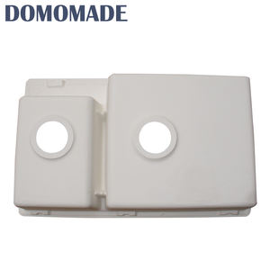 דגם חדש תחת דלפק מאט לבן Undermount אגן גודל אקריליק קערה אחת מטבח כיור - Product Image 3