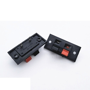 Venta Directa de Fábrica: Conector Banana de Dos Posiciones WP2-3 con Abrazadera para Cable y Conector Externo para Altavoz - Product Image 1