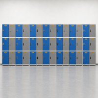 Casiers en plastique ABS PVC durables, faciles à assembler, démontables, imperméables et résistants aux intempéries pour salle de sport, centre de remise en forme et piscine JMDS