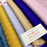 Lisami tendance léger polonais Antiku hommes dentelle tissu fleur Voile hommes africains suisse coton tissu