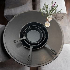 Sartén de Hierro Fundido Precurado de 3.5 a 12 Pulgadas con Mango de Madera, para Usar en la Estufa, Parrilla o Fogata - Product Image 6