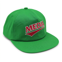 Nieuwe aanwinst: 5-panel petten voor volwassenen met aangepaste geborduurde logo's, ongestructureerde flat brim snapback cap