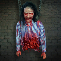 Animatronics Mais Assustadores Halloween Horror Character Zombie Decoration haunted house props life-size effrayant ghosts