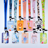 Porta Tarjetas de Identificación Personalizado de Alta Calidad, Porta Tarjetas de PVC con Cordón de Poliéster y Diseño de Logotipo