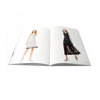 Impression de catalogues de vêtements en offset couleur à prix abordable pour la vente en gros