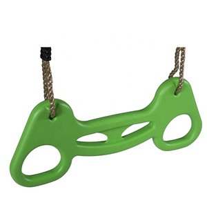 Extérieur Intérieur Amusant Enfants Balançoire Jardin En Plastique Gym Anneau Balançoire Trapèze bar avec PE Corde - Product Image 4