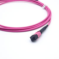 Kabel Serat Optik Kepadatan Tinggi MTP MPO Patch Cord Trunk Cable Konektor MTP Kabel Patch Optik Luar Ruangan