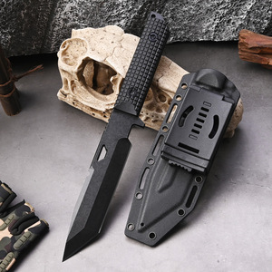 Coltello Hongrui ad alta durezza Bushcraft da caccia EDC affilato lama fissa coltello tattico di sopravvivenza coltello con custodia Kydex - Product Image 6