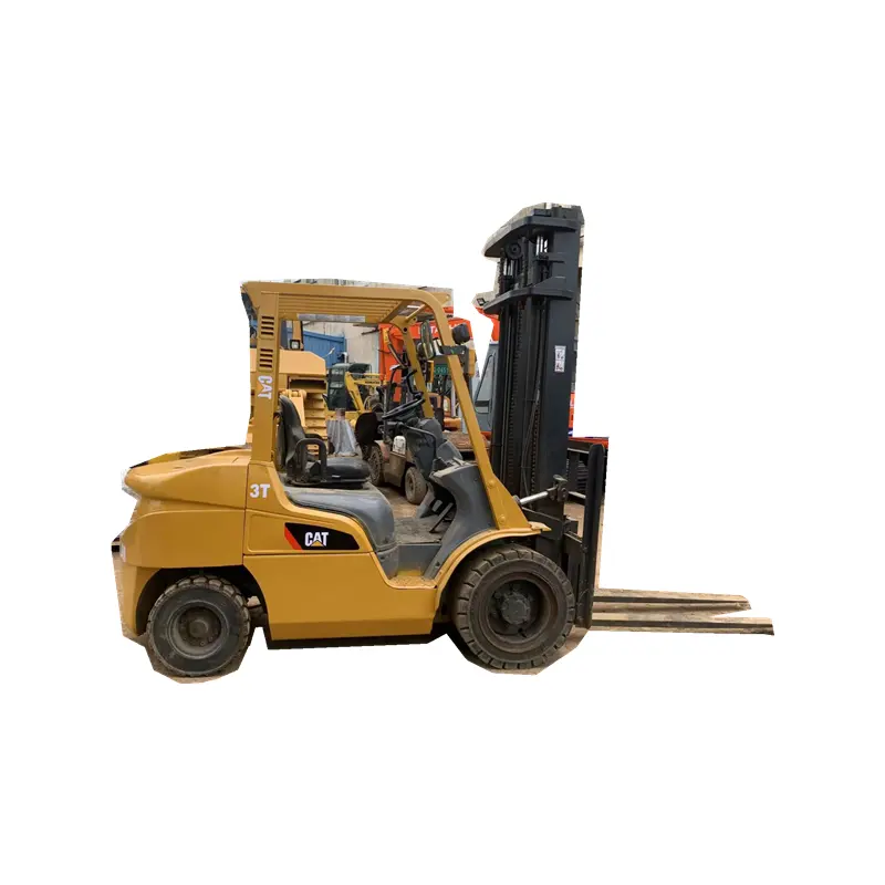 Hazır satılık ikinci el CAT 3 ton forklift orijinal forklift 5t/ forklift