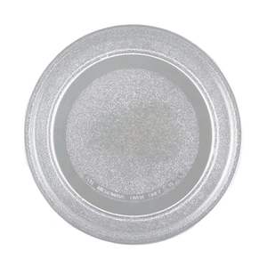 Высокотемпературная сменная стеклянная пластина для микроволновой печи/Круглый прозрачный лоток 245 мм/9,6 поворотный стол из микроволнового стекла - Product Image 5