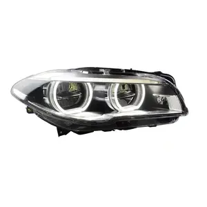 RTS Modified F10 M5 Car Parts For Bmw F10 Led Headlight 5 Series Angel Eyes Led Headlamp Xenon Upgrade to Led