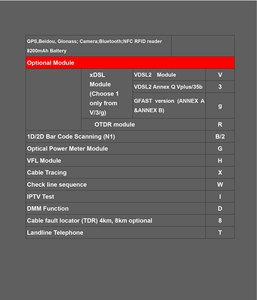 SENTER S337 V7 android 12 PDA, telefono cellulare con fibra ottica funzione tester, OPM,VFL,IPTV,SPEEDTEST,VDSL,DMM - Product Image 6