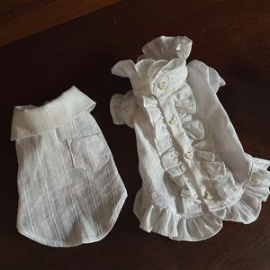 Abbigliamento per Cani: Gonne e Felpe Moderne per Primavera ed Estate in Fibra di Poliestere Portatile - Product Image 3