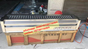 Parrilla de calefacción de tubo de onda óptica comercial, Parrilla de barbacoa eléctrica de acero inoxidable, pinchos, máquina de parrilla de <span class=keywords><strong>kebab</strong></span> - Product Image 5